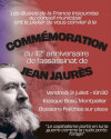 Commémoration du 112 ème anniversaire de l'assassinat de Jean Jaurès